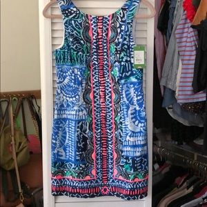 Lily Pulitzer Mila Stretch Shift Dress Sz 0 NWT